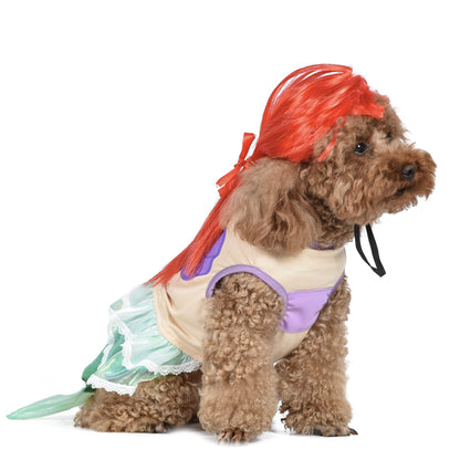 Disney for Pets Halloween Disney Princess Ariel Costume - Extra Extra Large | Disney Princess Halloween Costumes for Dogs, Officially Licensed Disney Dog Halloween Costume, Multicolor (FF22914)