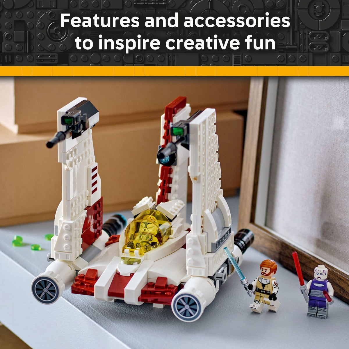 LEGO Star Wars: The Clone Wars V-19 Torrent Starfighter Building Toy - Pretend Play Set for Boys & Girls, Ages 9+ - Starship Model Kit W/ 3 Minifigures - Gift Idea for Birthdays - 75432 🍁 All In One Marketplace Canada