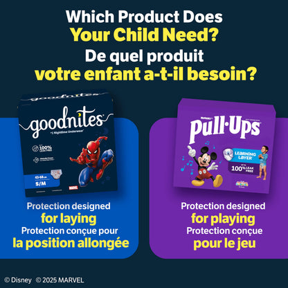 GoodNites Nighttime Bedwetting Underwear, Boys' XS (28-43 lb.), 99 Ct 🍁 All In One Marketplace Canada