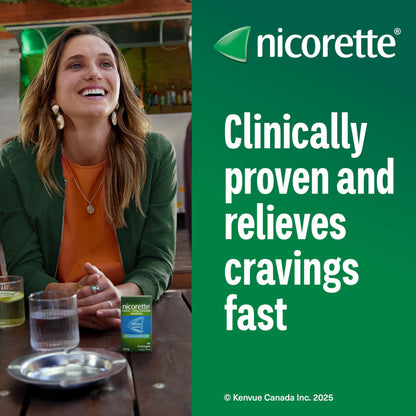 Nicorette Nicotine Lozenges Quit Smoking Aid, Mint, 2mg, 160 Count 🍁 All In One Marketplace Canada