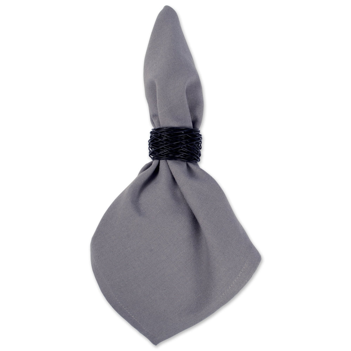 DII Oversized 20x20" Cotton Napkin, Pack of 6, Gray - Perfect for Halloween, Dinner Parties, BBQs, Weddings, Showers and Everyday Use