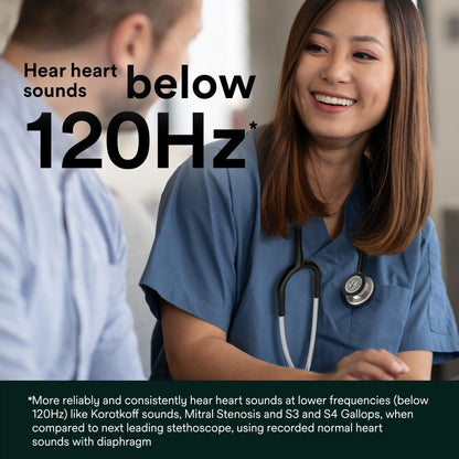 3M Littmann Classic III Monitoring Stethoscope, 5620, More Than 2X as Loud*, Weighs Less**, Stainless Steel Chestpiece, 69 cm (27") Black Tube 🍁 All In One Marketplace Canada