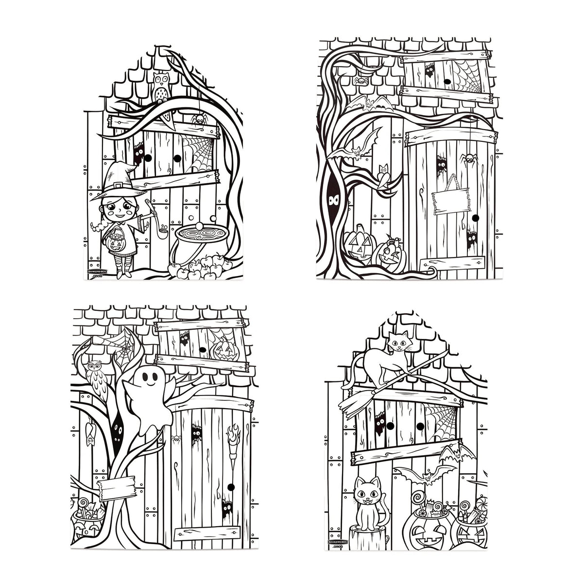 Bankers Box at Play Halloween Playhouse, Cardboard Playhouse and Craft Activity for Kids
