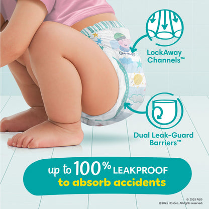 Pampers Easy Ups Girls & Boys Potty Training Pants, Size 5 (3T4T), 66 Count, Peppa Absorbent Training Underwear, Up to 100% Leakproof Day and Night, Hypoallergenic 🍁 All In One Marketplace Canada