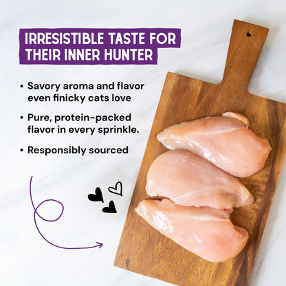 Stella & Chewy's Freeze-Dried Raw Cage-Free Chicken Recipe Marie's Magical Dinner Dust for Cats, 198g Bag 🍁 All In One Marketplace Canada