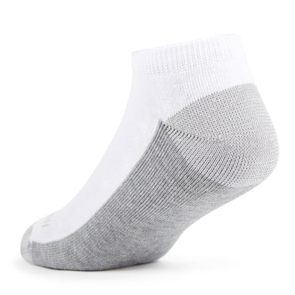 Fruit of the Loom mens 12 Pair Pack Dual Defense Cushioned Socks, White/Grey, 6-12 🍁 All In One Marketplace Canada