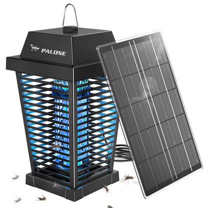 PALONE Bug Zapper with 4500V, USB-C and Solar Panel Dual Charging, Waterproof Bug Zapper with 7.5W Solar Charging Panel, Suitable for Camping Outdoor 🍁 All In One Marketplace Canada