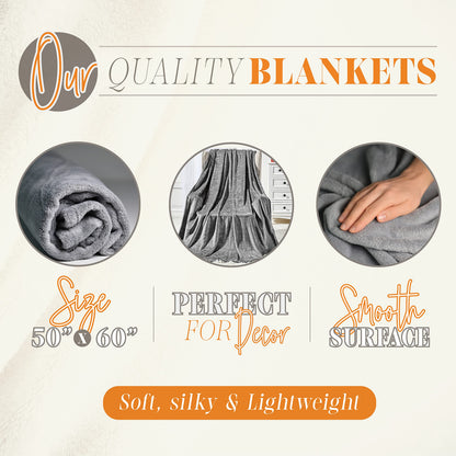 Elegant Comfort Lightweight Throw Blanket- Halloween Themed, Soft, Cozy and Plush- Throw Blankets, Perfect for Lounging This Spooky Season, 50 x 60 inches, Autumn Leaves, Throw Blanket