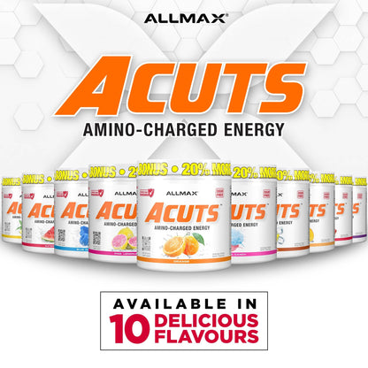 ALLMAX ACUTS Amino Energy Powder, Pina Colada, 30 Servings 🍁 All In One Marketplace Canada