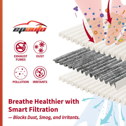 EPAuto CP285 (CF10285) Premium Cabin Air Filter includes Activated Carbon 🍁 All In One Marketplace Canada