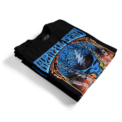 Liquid Blue Grateful Halloween Dead Berkeley'84 SS Tee, Black, Medium
