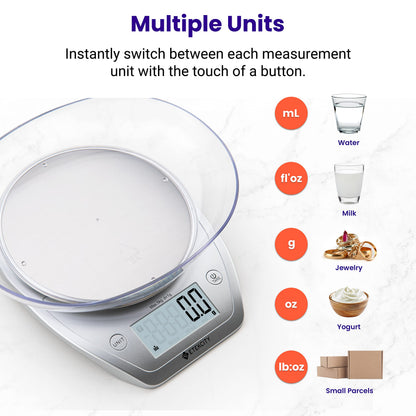 Etekcity 0.1g Food Kitchen Scale with Bowl, Digital Grams and Ounces 🍁 All In One Marketplace Canada
