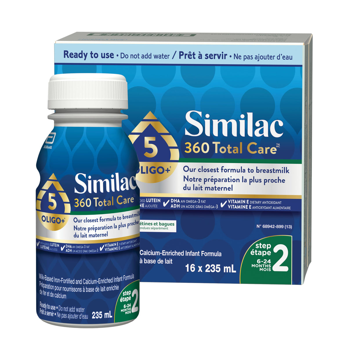 Similac 360 Total Care Step 2 Ready-To-Feed 16x235mL Bottles 🍁 All In One Marketplace Canada