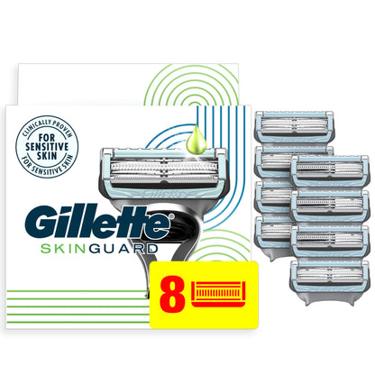 Gillette Skinguard Men's Razor Blade Refill, 8 Blade Refills 🍁 All In One Marketplace Canada