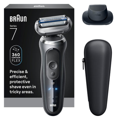 Braun Foil Shaver, Shavers for Men, Electric razor, Series 7, Wet & Dry with Turbo Mode, 7120s 🍁 All In One Marketplace Canada