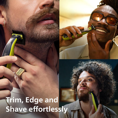 Philips OneBlade 360 Face & Body, Wet & Dry, Trim, Edge & Shave with the 5-in-1 Adjustable Comb and Body Comb, QP2834/23 🍁 All In One Marketplace Canada