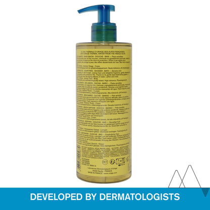 Uriage Cleansing Soothing Oil - Face & Body Daily Cleanser & Shower Oil With Glycerin & Ceramides - Whole Family Format, Babies, Children & Adults - Sensitive Skin - Soap-Free, Fragrance-Free - 500ml 🍁 All In One Marketplace Canada
