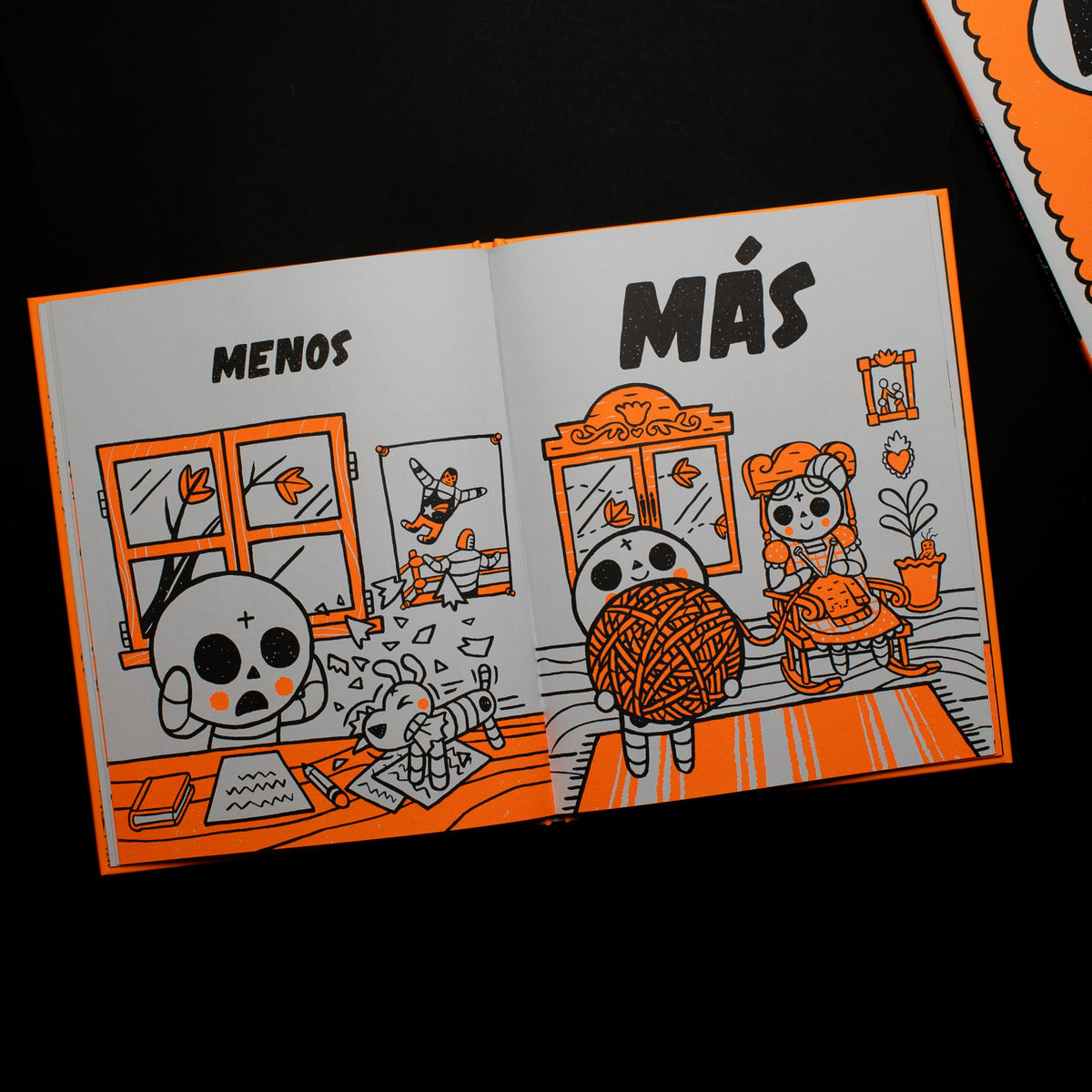 Skeletown: Más. ¡Menos!: A Funny Friendship Story for Dia De Los Muertos and Halloween―for English or Spanish-Speaking Kids Ages 4-8