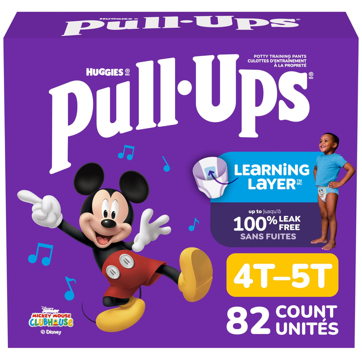 Pull-Ups Boys' Potty Training Pants, 4T-5T (38-50 lbs), 82 Count 🍁 All In One Marketplace Canada