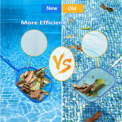 FBSPORT Pool Skimmer Net with Telescopic Pole, 59 inch Swimming Pool Leaf Net, Fine Mesh Pool Net, Pool Cleaner Maintenance Tool-Easy to Collecting Leaves for Swimming Pools, Hot Tubs, Ponds 🍁 All In One Marketplace Canada
