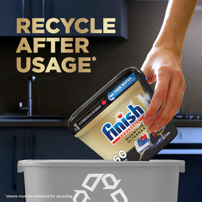 Finish Quantum UltraMax Dishwasher Detergent Pods, 60 Tabs 🍁 All In One Marketplace Canada