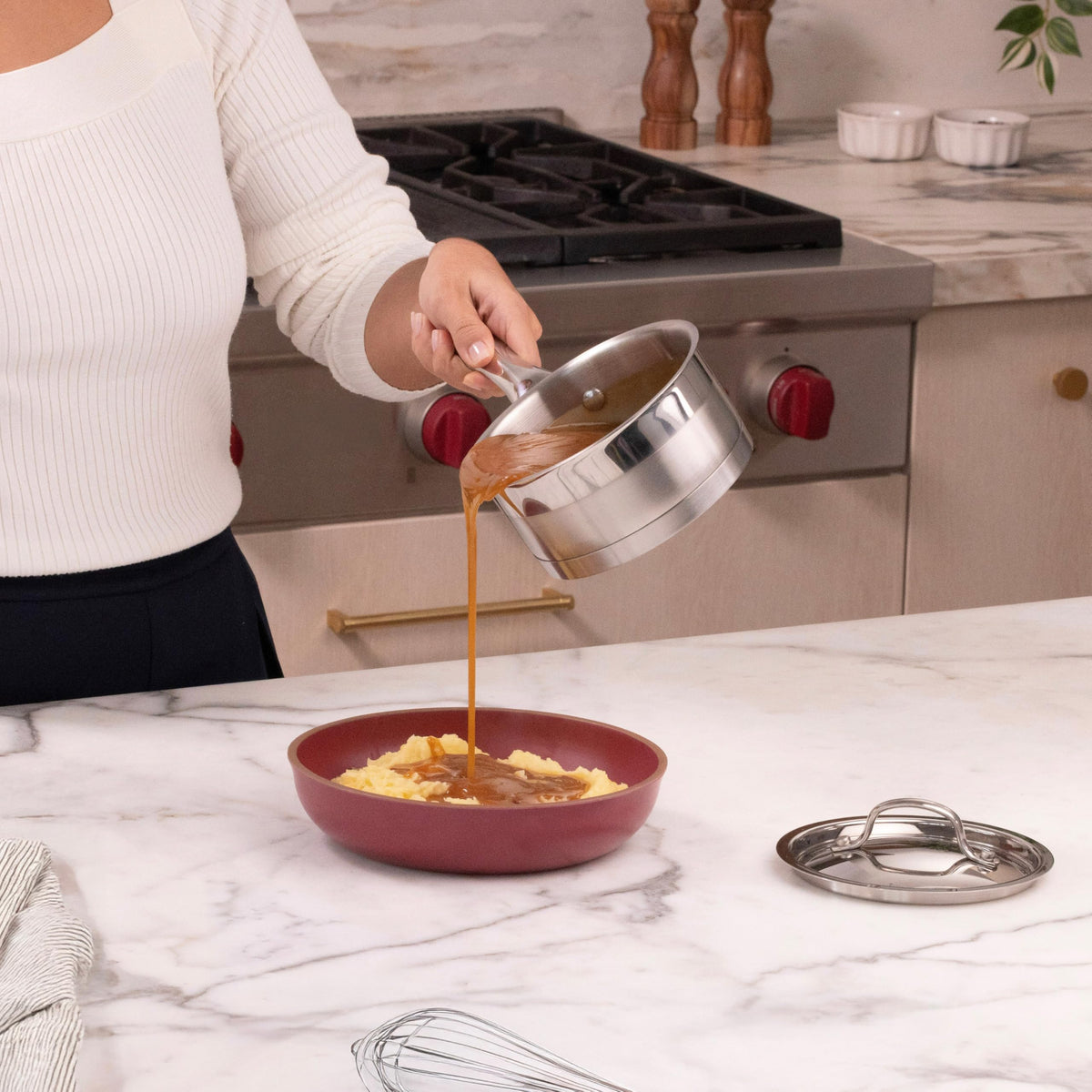 Lagostina Moderna 12-Piece Stainless Steel Cookware Set, Commercial Capsule Base, Induction Safe Pots and Pan Set Includes Saucepan, Casserole, Dutch Oven & Lids, Oven Safe up to 400°F / 204ºC 🍁 All In One Marketplace Canada