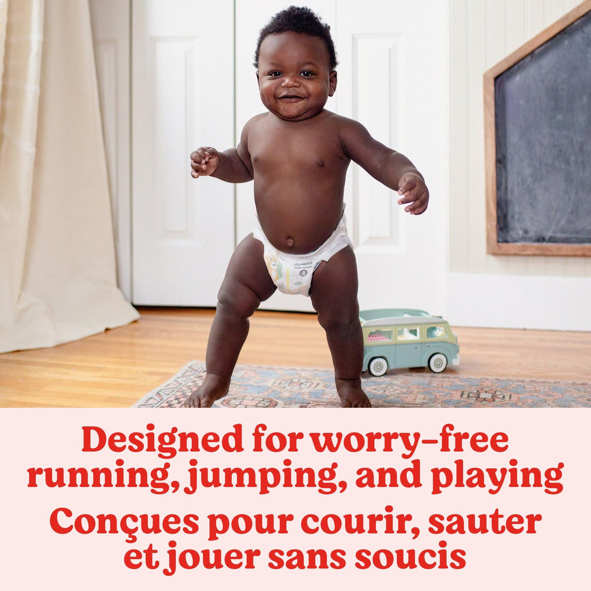 Huggies Size 4 Diapers, Little Movers Baby Diapers, Size 4 (22-37 lbs), 66 Count 🍁 All In One Marketplace Canada