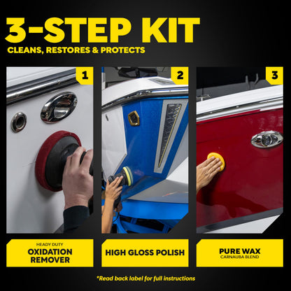 Meguiar's M-4965 MG Fiberglass Oxidation Removal Kit 🍁 All In One Marketplace Canada