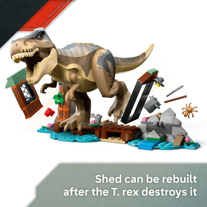 LEGO Jurassic World T. rex River Escape - Dinosaur Toy for Kids, Boys, and Girls, Ages 5-7 - Jurassic World Toy Boat and LEGO Minifigures - Creative Dinosaur Gift for Movie Fans - 76975 🍁 All In One Marketplace Canada