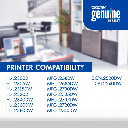 Brother Original TN630 Standard Yield Black Toner Cartridge, Original Toner Replacement cartridges, Toner for Brother Laser Printers HL-L2320D, DCP-L2520DW, MFC-L2700DW, MFC-L2720DW and More 🍁 All In One Marketplace Canada