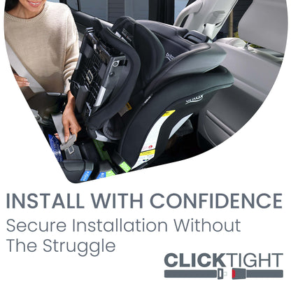 Britax Poplar Convertible Car Seat, Slim 17" Design — Stone Onyx 🍁 All In One Marketplace Canada