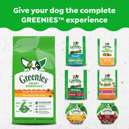 GREENIES Dog Treats Fresh Teenie Natural Dental Care, (43 Treats) 12oz. Pack 🍁 All In One Marketplace Canada