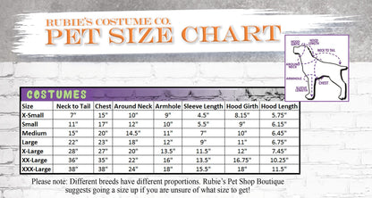 Rubies Costume Co Halloween Classics Collection Pet Costume, Small, Fire Fighter