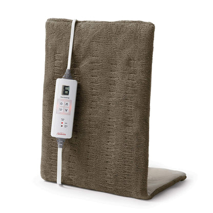Sunbeam Premium Heating Pad with XpressHeat Technology - Electric Heating Pad for Neck, Shoulder and Back Pain, King Size, Brown 🍁 All In One Marketplace Canada