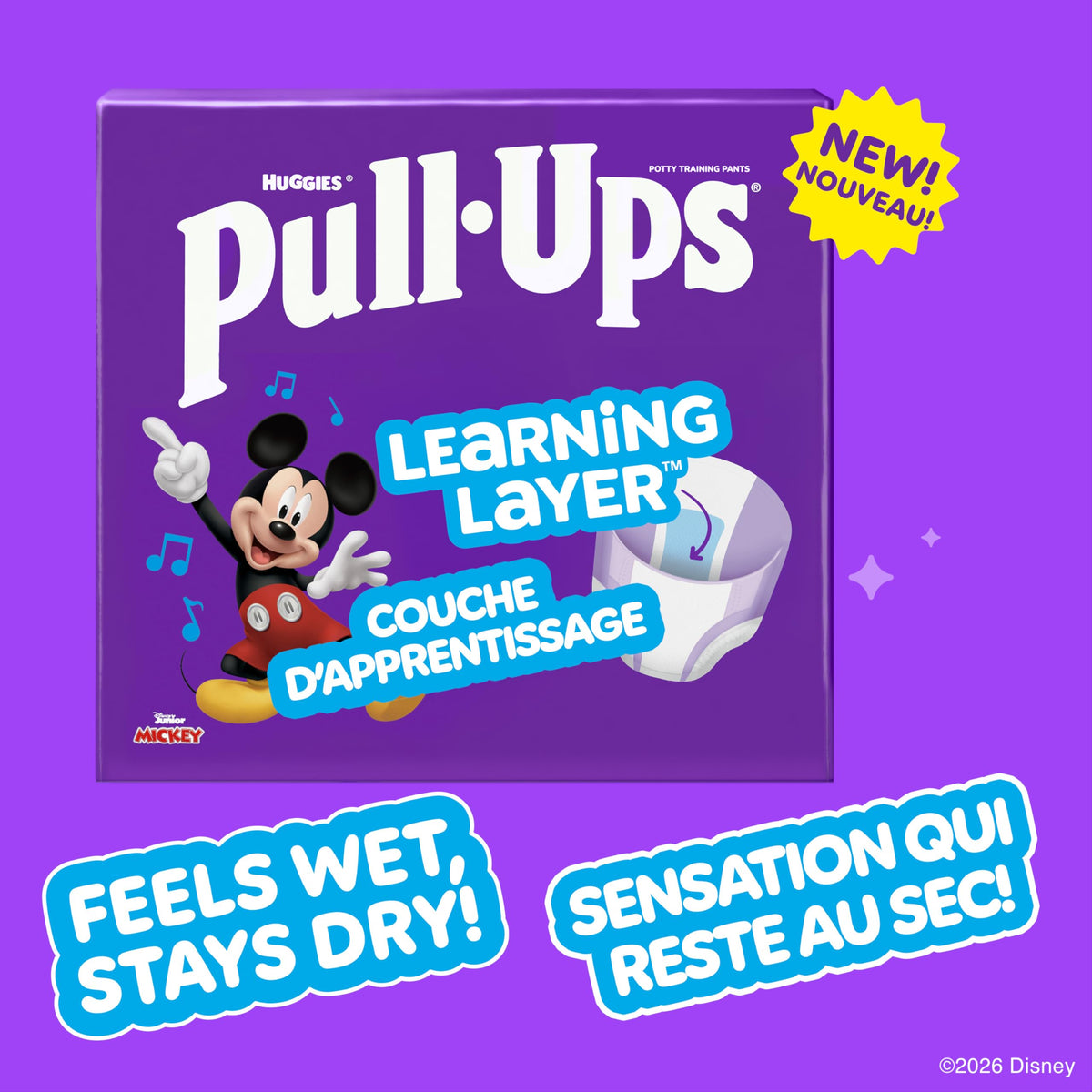 Pull-Ups Boys' Potty Training Pants, 2T-3T (16-34 lbs), 104 Count 🍁 All In One Marketplace Canada