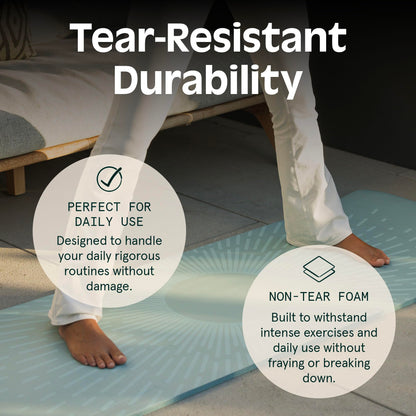 Retrospec Solana Yoga Mat 1/2 inches Thick w/Nylon Strap for Men & Women - Non Slip Excercise Mat for Yoga, Pilates, Stretching, Floor & Fitness Workouts, Rose 🍁 All In One Marketplace Canada