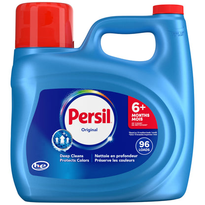 Persil Original Liquid Laundry Detergent, 3.72L/96 Loads, Colour Protection 🍁 All In One Marketplace Canada