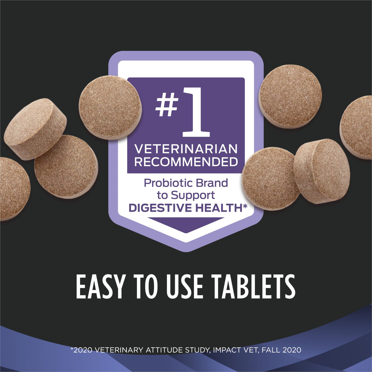 Purina Pro Plan Veterinary Supplements, Dog Probiotic Tablets - 158 g (90 Tablets) 🍁 All In One Marketplace Canada