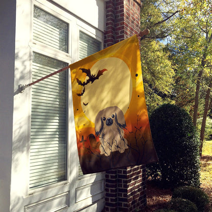 Caroline's Treasures BB4368CHF Halloween Pekingnese Tan Flag Canvas House Size, Large, Multicolor