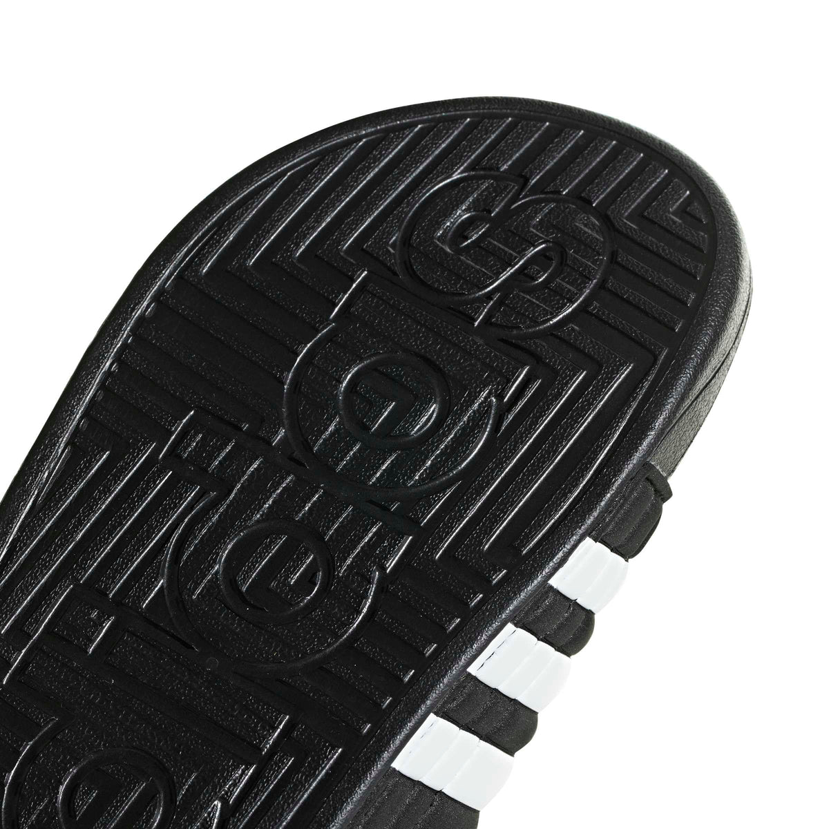 adidas Unisex-Adult Adissage, Core Black/White/Core Black, 12 🍁 All In One Marketplace Canada