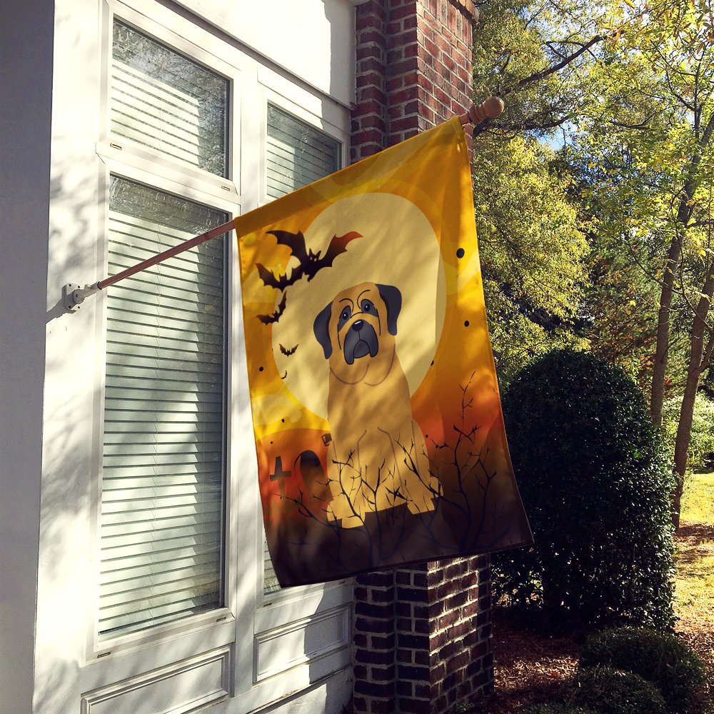 Caroline's Treasures BB4284CHF Halloween Mastiff Canvas House Size Flag, Large, Multicolor