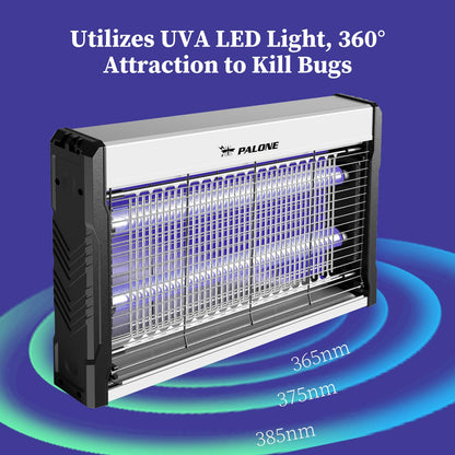 PALONE Bug Zapper, Fly Zapper with Hanging Function, Indoor Outdoor Zapper Effectively Protect Food from Fly for Dinging Room, Courtyard, Kitchen 🍁 All In One Marketplace Canada
