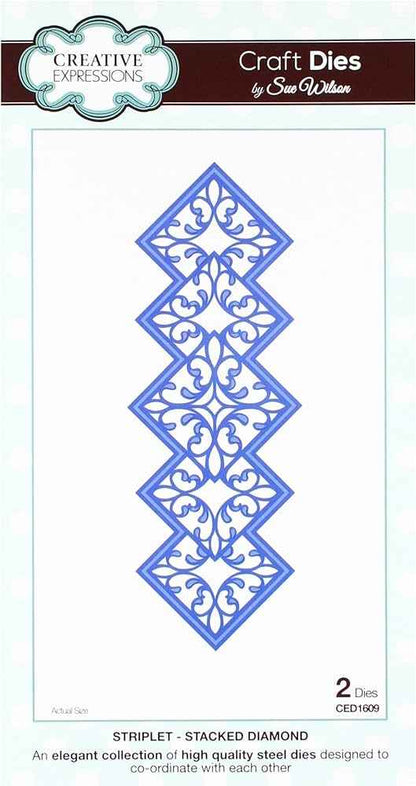 Sue Wilson Dies - Striplet - Stacked Diamond