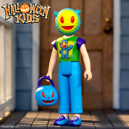 Super7 Halloween Kids Mummy Boy Reaction Figure - 3.75" Mummy Boy Action Figure with Accessory Pop Culture Collectibles and Retro Toys