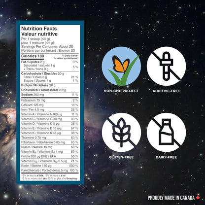 Vega Premium All-in-One Nutrition Protein Powder – 20g Plant-Based Vegan Protein, Vitamins & Probiotics, Vanilla Chai, 874g (18 Servings) 🍁 All In One Marketplace Canada