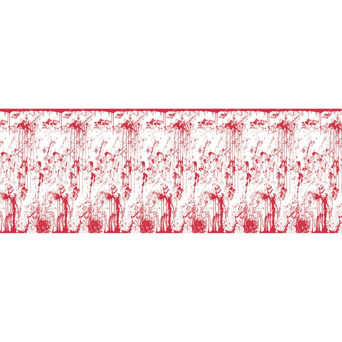 Beistle Bloody Wall Backdrop, 4-Feet by 30-Feet