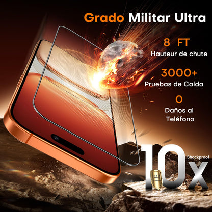 TOCOL 2 Pack for iPhone 16 Pro Max Screen Protector [Instant Installation][Auto-Dust Removal][HD Clear], Unbreakable 9H+Hardness Shatterproof Tempered Glass [Bubble Proof] 🍁 All In One Marketplace Canada