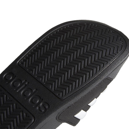 adidas Unisex Kids Adilette Shower, Core Black/White/Core Black, 5/Big Kid 🍁 All In One Marketplace Canada