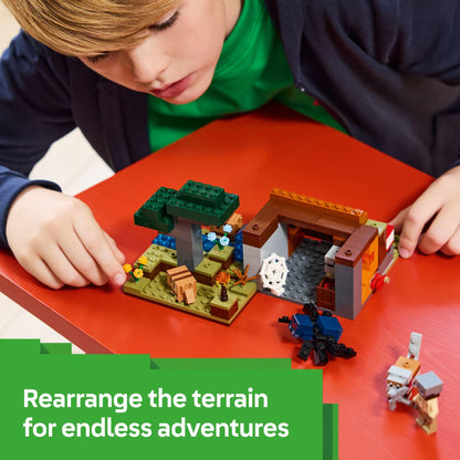 LEGO Minecraft The Armadillo Mine Expedition Toy Figures and Playset - Building Minecraft Toy for Kids, Boys and Girls, Ages 8+ - with Gaming Figures for Pretend Play - Gift Idea for Birthdays - 21269 🍁 All In One Marketplace Canada