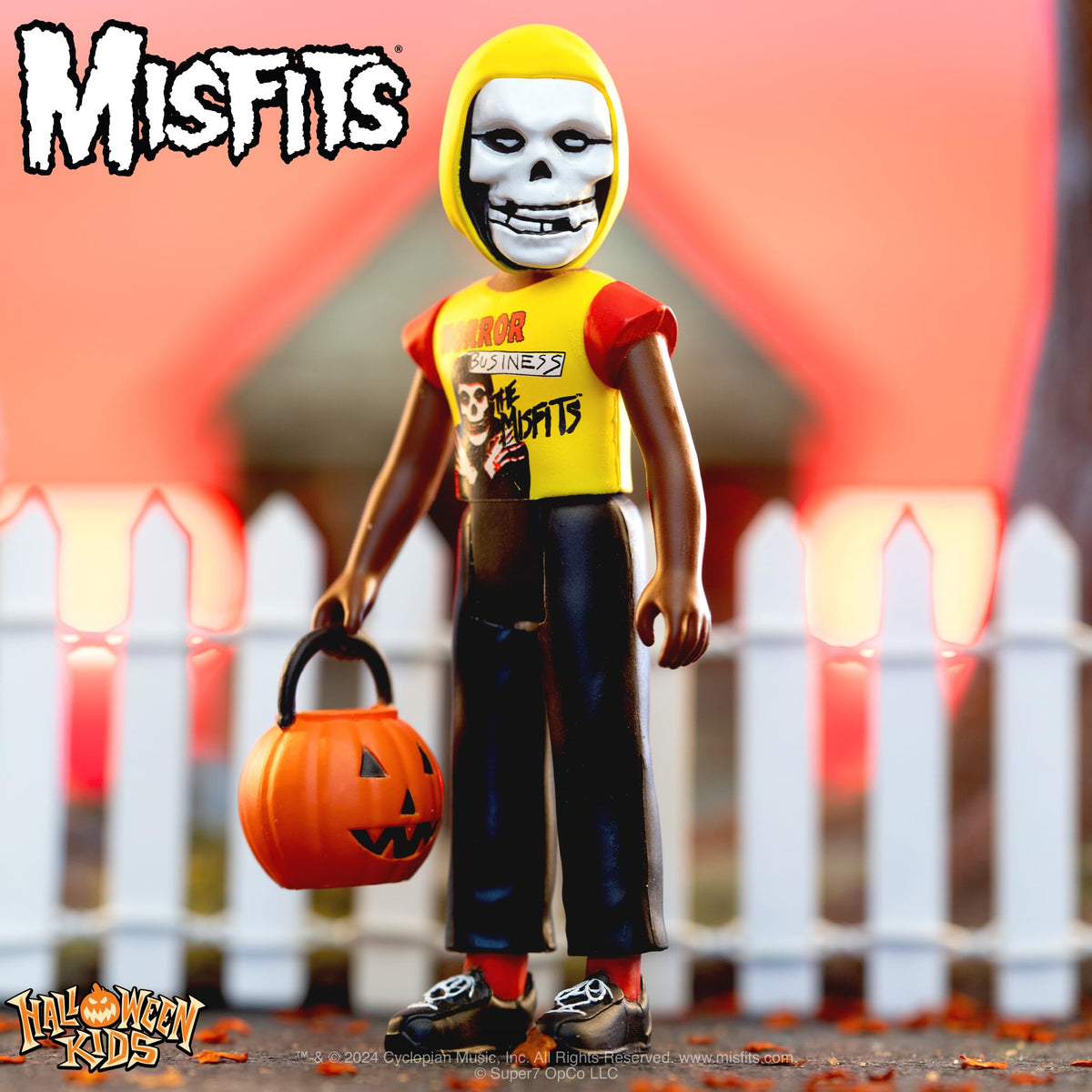 Super7 Halloween Kids Misfits Boy Horror Business - 3.75" Misfits Action Figure with Accessory Classic Music Collectibles and Retro Toys